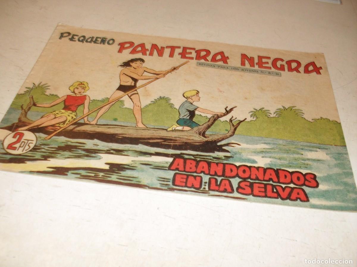 Tebeos: (ORIGINAL),PEQUE&Ntilde;O PANTERA NEGRA N&ordm; 312,ABANDONADO EN LA SELVA,DE 329,MAGA,1956