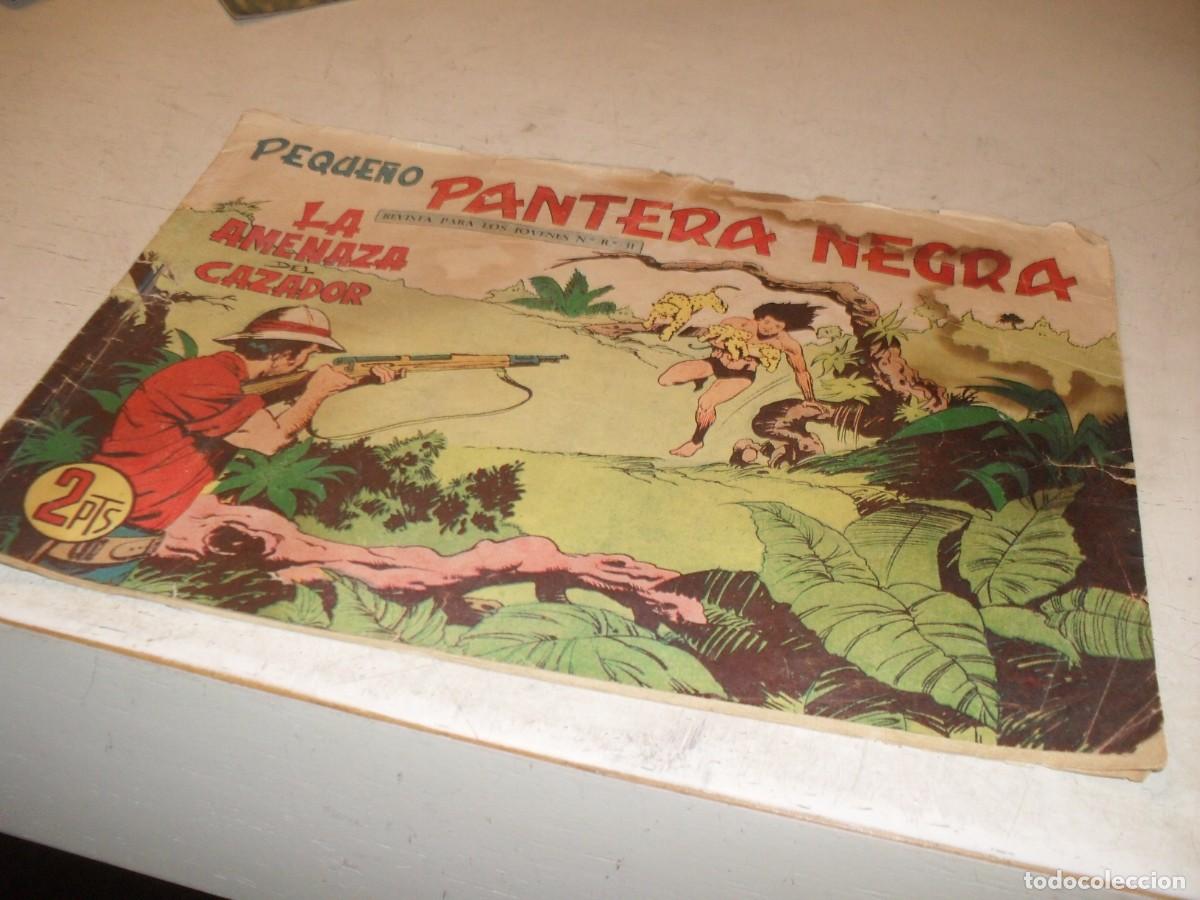 Tebeos: (ORIGINAL),PEQUE&Ntilde;O PANTERA NEGRA N&ordm; 308,LA AMENAZA DEL CAZADOR,DE 329,MAGA,1956
