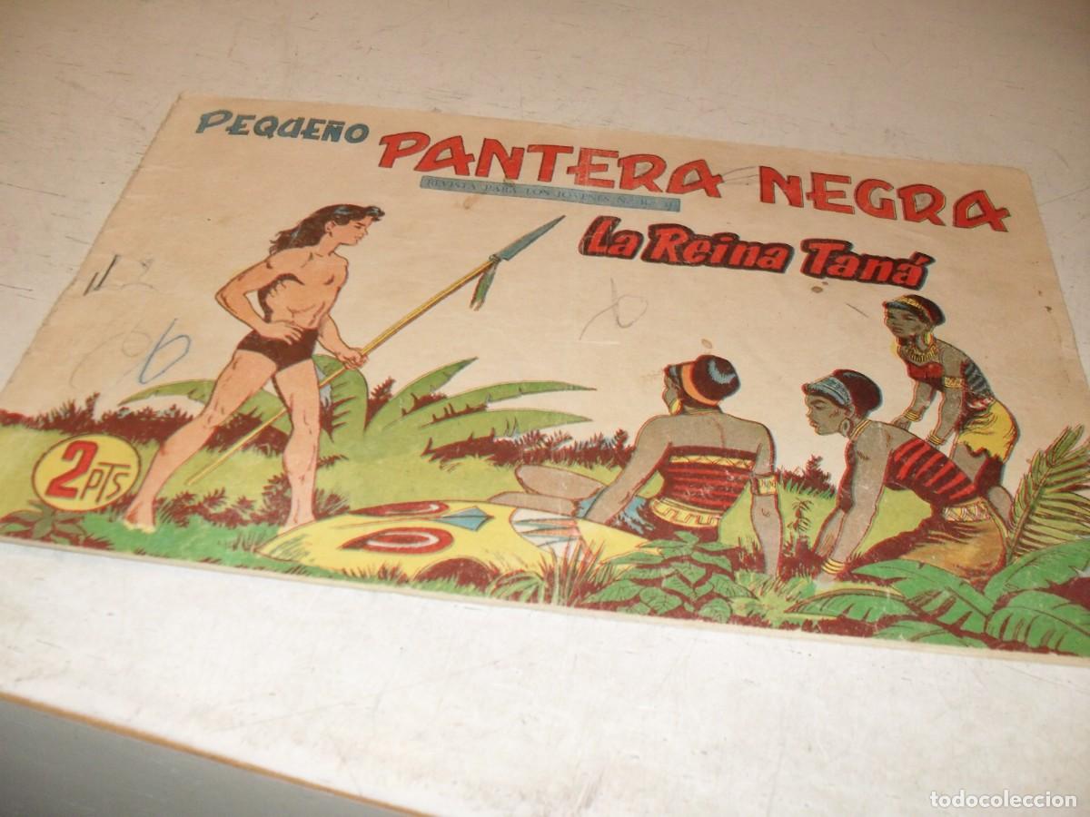 Tebeos: (ORIGINAL),PEQUE&Ntilde;O PANTERA NEGRA N&ordm; 306,LA REINA TANA,DE 329,MAGA,1956