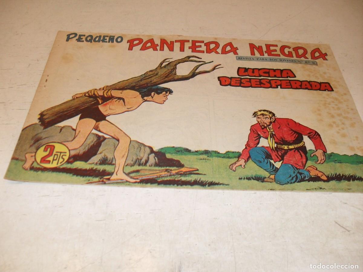 Tebeos: (ORIGINAL),PEQUE&Ntilde;O PANTERA NEGRA N&ordm; 297,LUCHA DESESPERADA,DE 329,MAGA,1956
