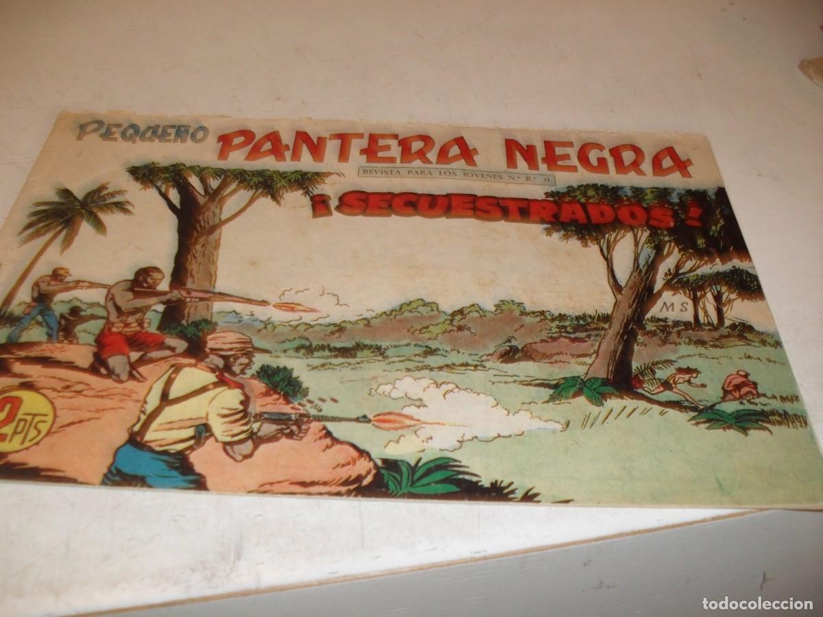 Tebeos: (ORIGINAL),PEQUE&Ntilde;O PANTERA NEGRA N&ordm; 288,SECUESTRADOS&iexcl;&iexcl;,DE 329,MAGA,1956