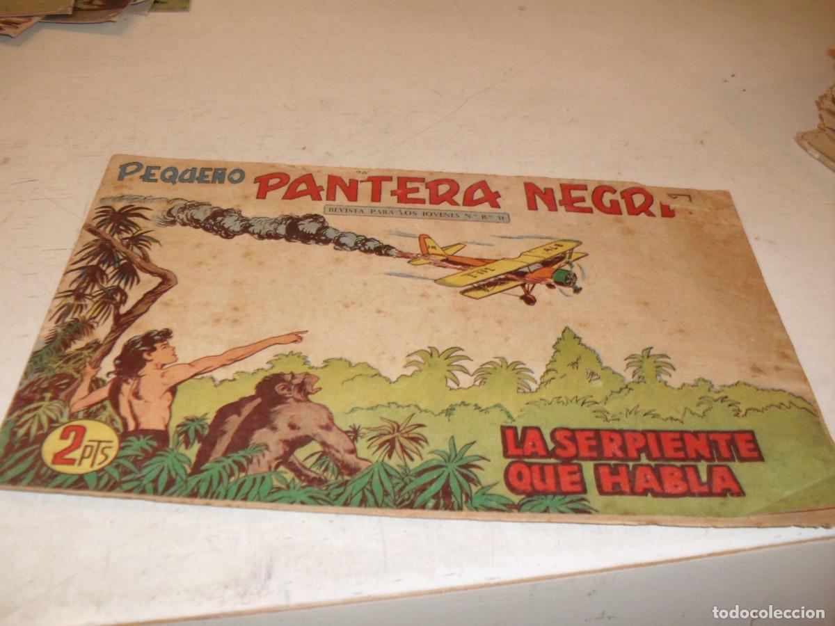 Tebeos: (ORIGINAL),PEQUE&Ntilde;O PANTERA NEGRA N&ordm; 287,LA SERPIENTE QUE HABLA,DE 329,MAGA,1956