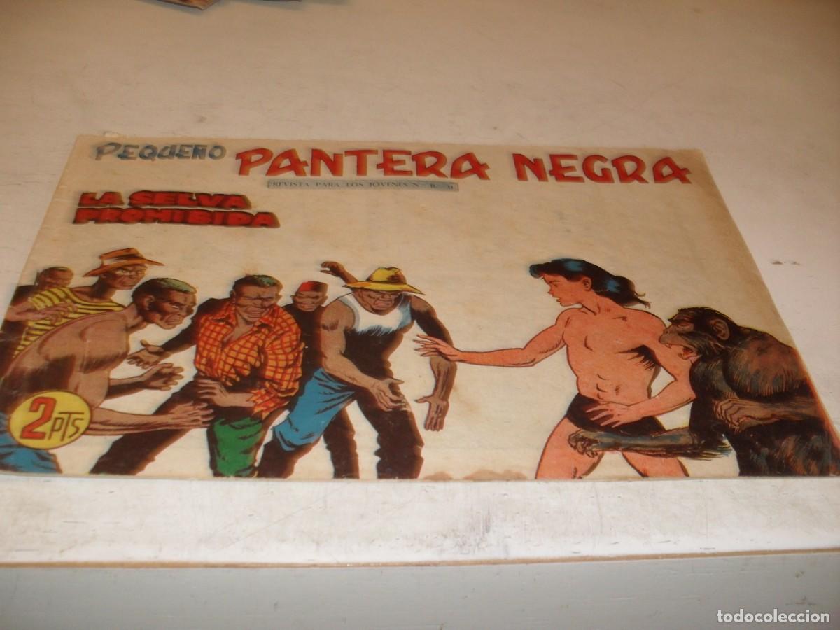 Tebeos: (ORIGINAL),PEQUE&Ntilde;O PANTERA NEGRA N&ordm; 282,LA SELVA PROHIBIDA,DE 329,MAGA,1956