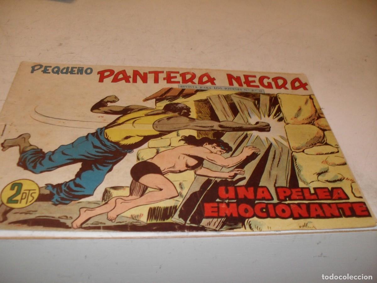 Tebeos: (ORIGINAL),PEQUE&Ntilde;O PANTERA NEGRA N&ordm; 281,UNA PELEA EMOCIONANTE,DE 329,MAGA,1956