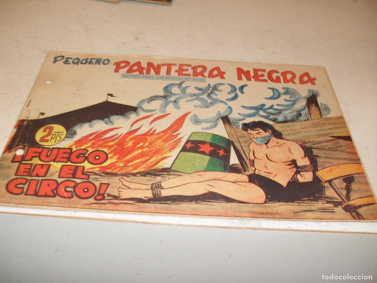 Tebeos: (ORIGINAL),PEQUE&Ntilde;O PANTERA NEGRA N&ordm; 279,FUEGO EN EL CIRCO,DE 329,MAGA,1956