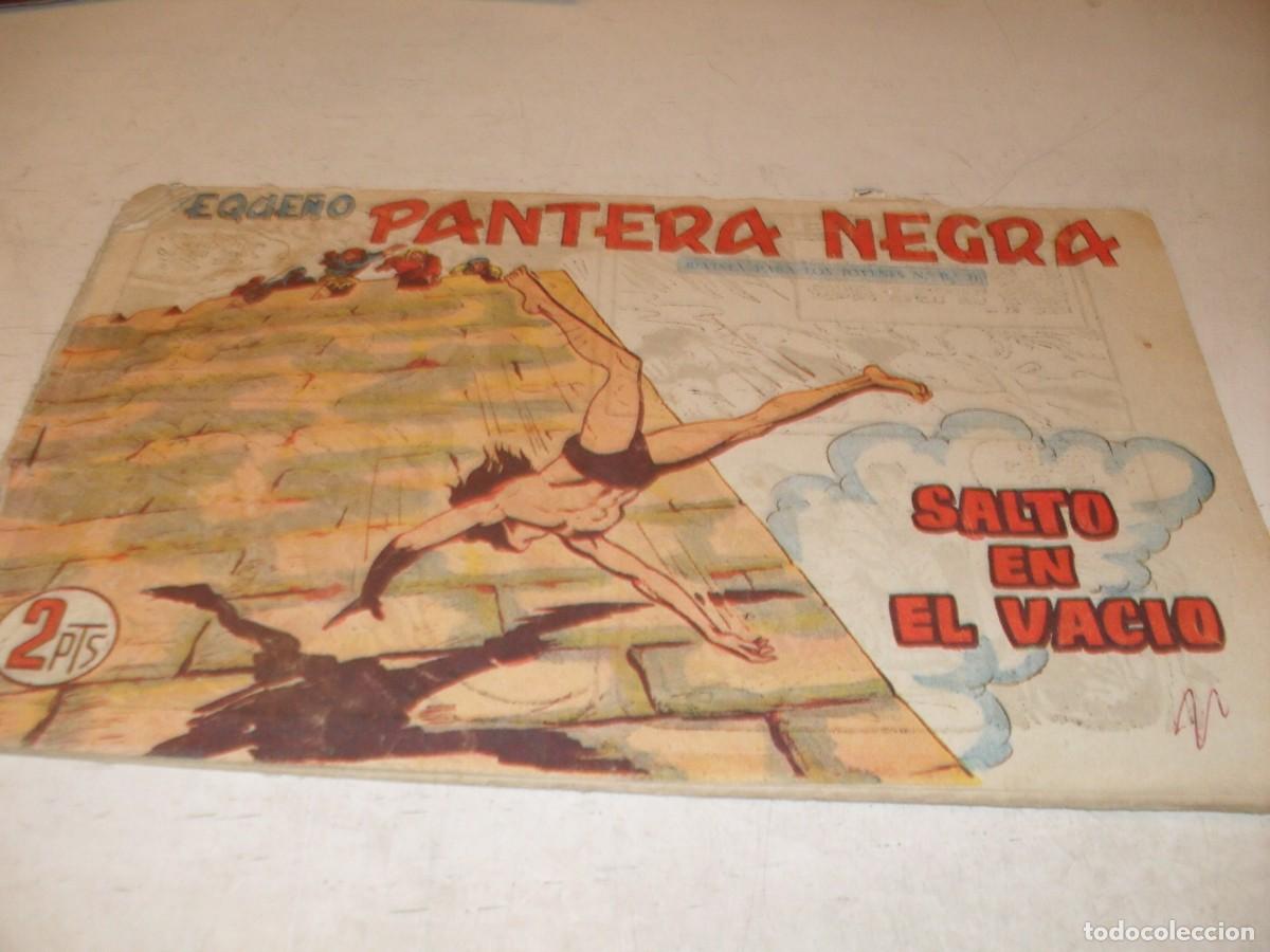 Tebeos: (ORIGINAL),PEQUE&Ntilde;O PANTERA NEGRA N&ordm; 269,SALTO EN EL VACIO,DE 329,MAGA,1956
