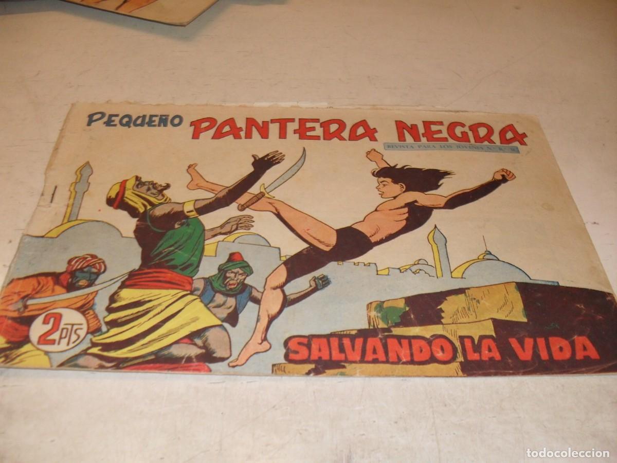 Tebeos: (ORIGINAL),PEQUE&Ntilde;O PANTERA NEGRA N&ordm; 266,SALVANDO LA VIDA,DE 329,MAGA,1956