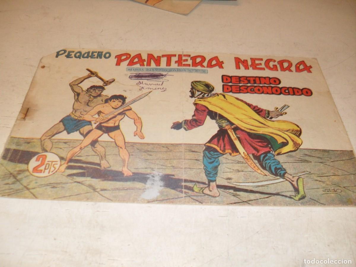 Tebeos: (ORIGINAL),PEQUE&Ntilde;O PANTERA NEGRA N&ordm; 264,DESTINO DESCONOCIDO,DE 329,MAGA,1956