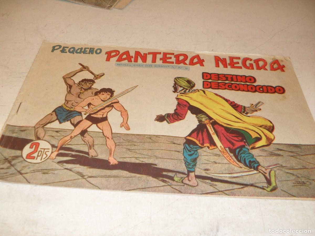 Tebeos: (ORIGINAL),PEQUE&Ntilde;O PANTERA NEGRA N&ordm; 262,CON EL TIEMPO JUSTO,DE 329,MAGA,1956
