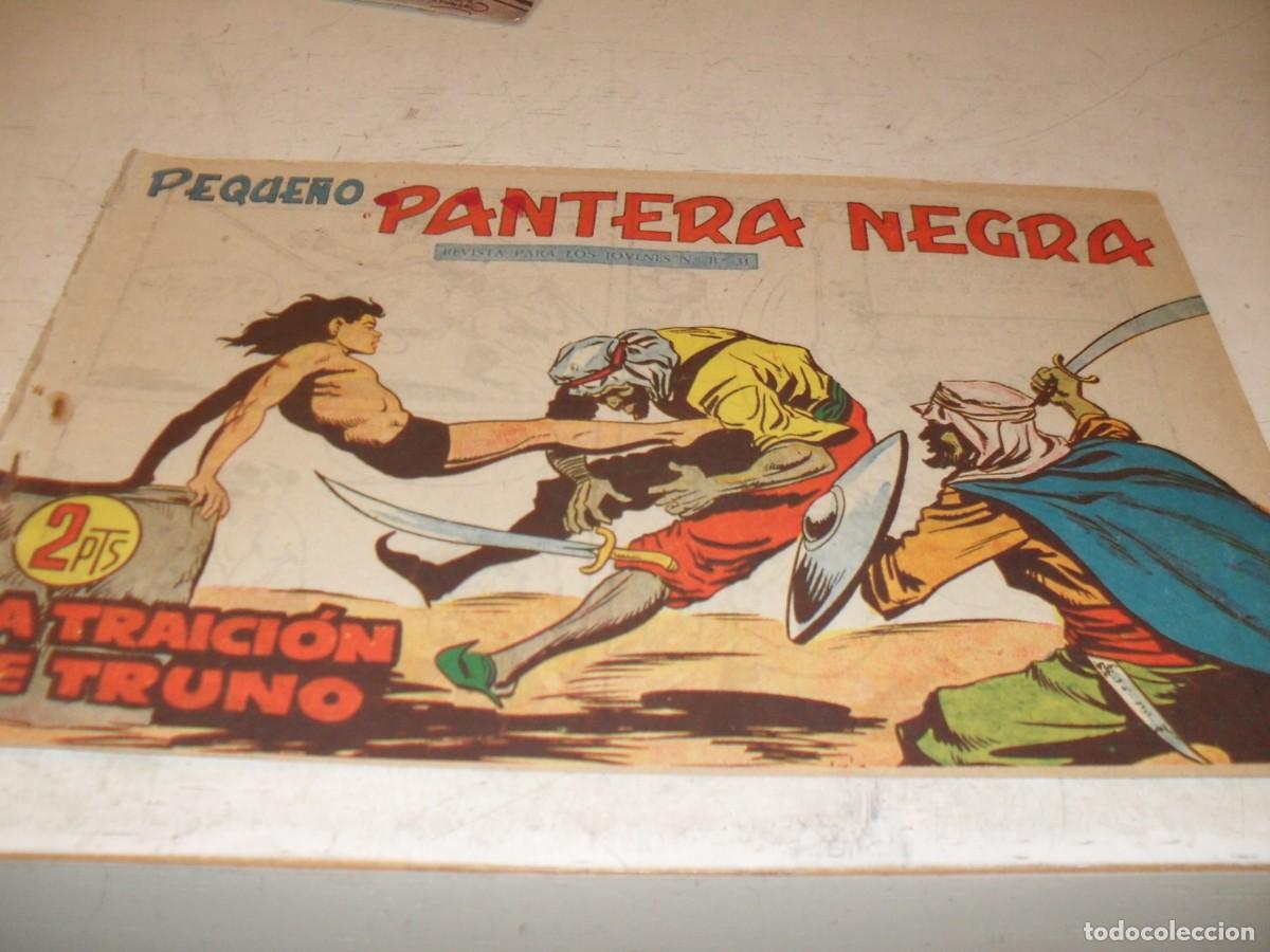 Tebeos: (ORIGINAL),PEQUE&Ntilde;O PANTERA NEGRA N&ordm; 263,LA TRAICION DE TRUNO,DE 329,MAGA,1956
