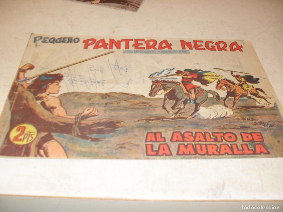 Tebeos: (ORIGINAL),PEQUE&Ntilde;O PANTERA NEGRA N&ordm; 261,AL ASALTO DE LA MURALLA,DE 329,MAGA,1956