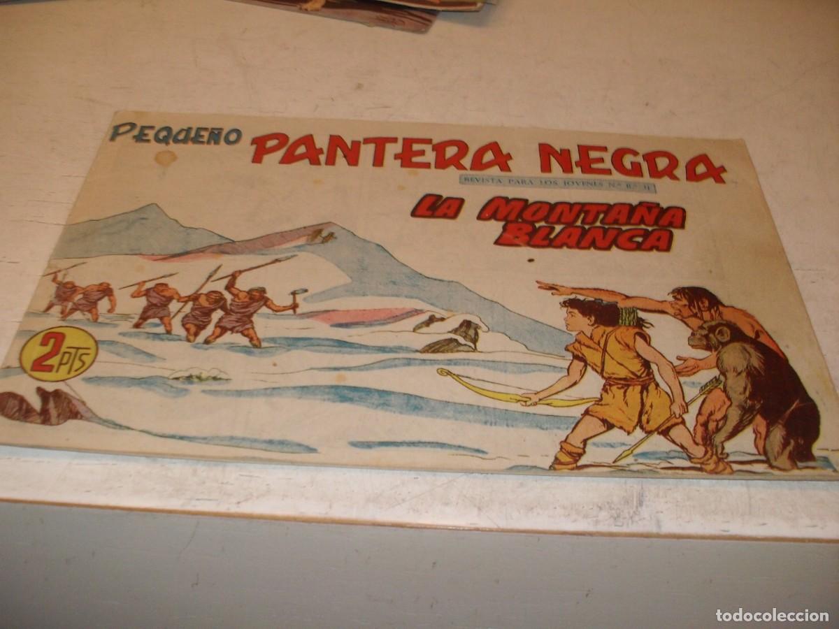 Tebeos: (ORIGINAL),PEQUE&Ntilde;O PANTERA NEGRA N&ordm; 258,LA MONTA&Ntilde;A BLANCA,DE 329,MAGA,1956