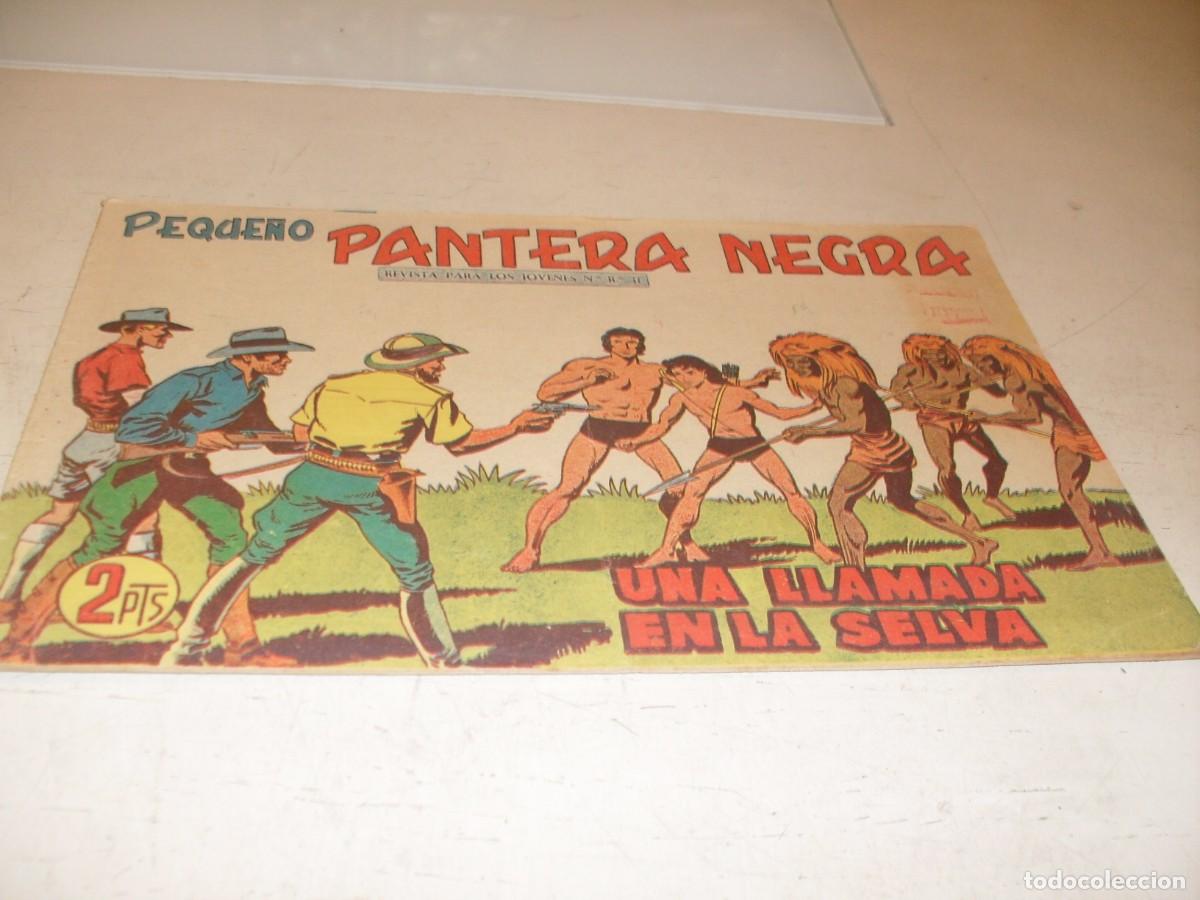 Tebeos: (ORIGINAL),PEQUE&Ntilde;O PANTERA NEGRA N&ordm; 257,UNA LLAMADA EN LA SELVA,DE 329,MAGA,1956