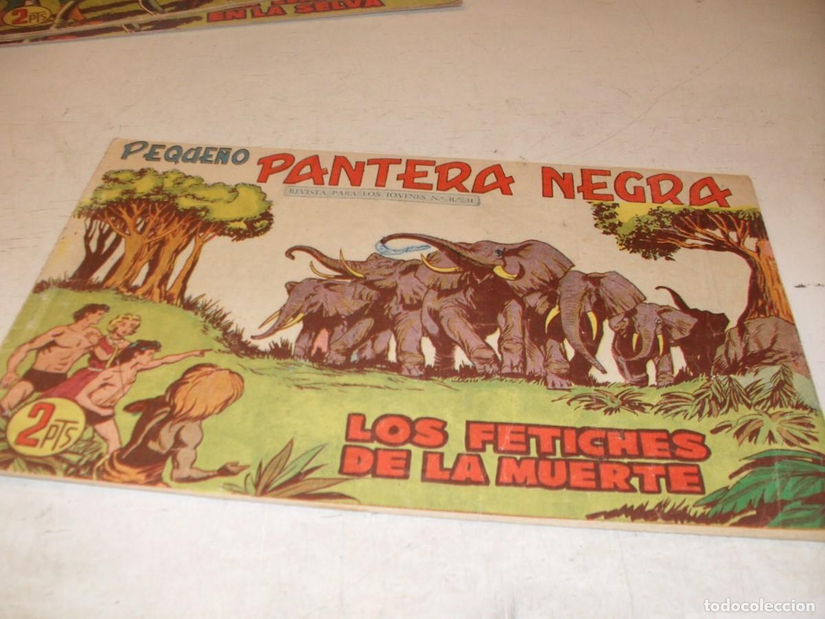 Tebeos: (ORIGINAL),PEQUE&Ntilde;O PANTERA NEGRA N&ordm; 256,LOS FETICHES DE LA MUERTE,DE 329,MAGA,1956