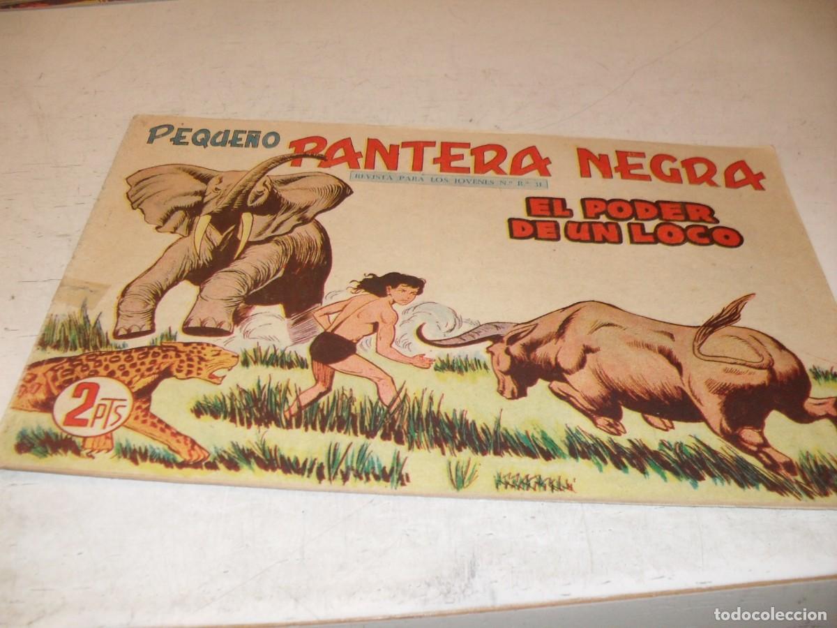 Tebeos: (ORIGINAL),PEQUE&Ntilde;O PANTERA NEGRA N&ordm; 254,EL PODER DE UN LOCO,DE 329,MAGA,1956
