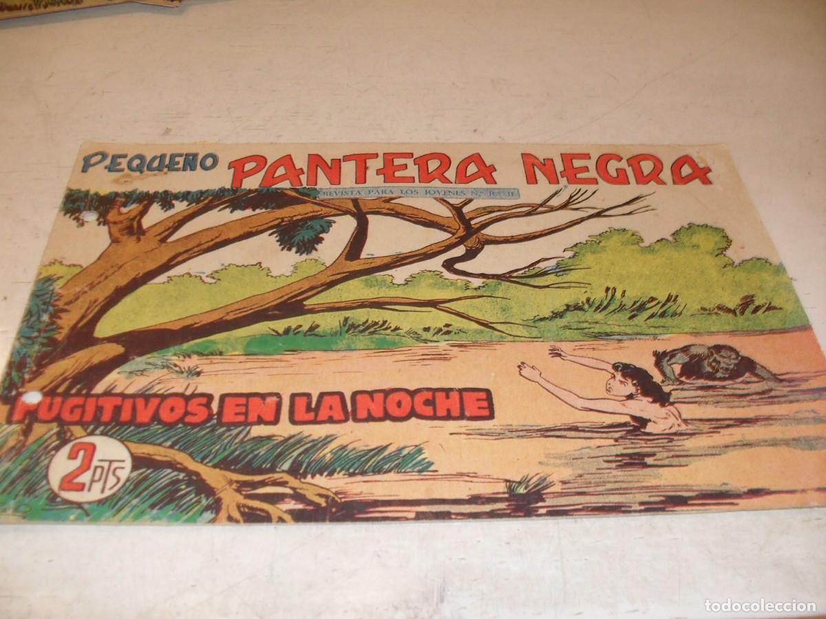 Tebeos: (ORIGINAL),PEQUE&Ntilde;O PANTERA NEGRA N&ordm; 252,FUGITIVOS EN LA NOCHE,DE 329,MAGA,1956