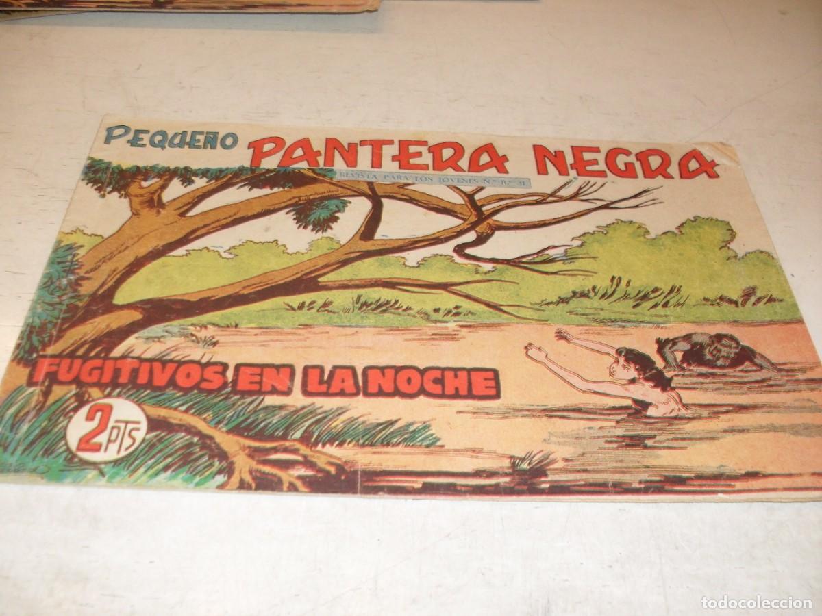 Tebeos: (ORIGINAL),PEQUE&Ntilde;O PANTERA NEGRA N&ordm; 252,FUGITIVOS EN LA NOCHE,DE 329,MAGA,1956