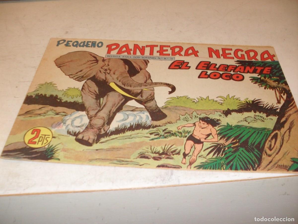Tebeos: (ORIGINAL),PEQUE&Ntilde;O PANTERA NEGRA N&ordm; 250,EL ELEFANTE LOCO,DE 329,MAGA,1956