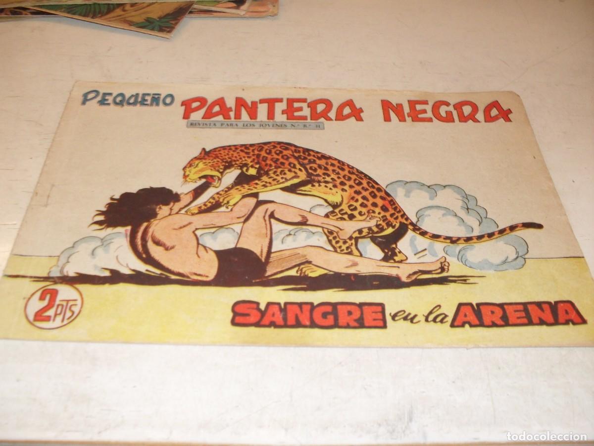 Tebeos: (ORIGINAL),PEQUE&Ntilde;O PANTERA NEGRA N&ordm; 249,SANGRE EN LA ARENA,DE 329,MAGA,1956