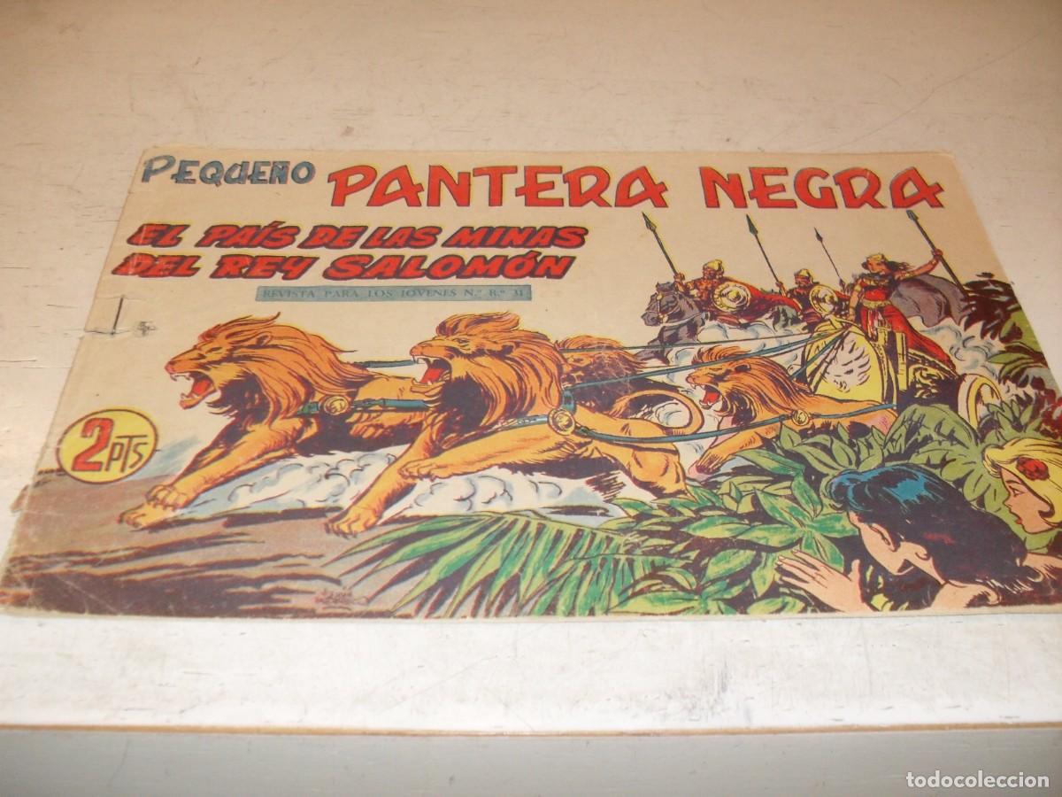 Tebeos: (ORIGINAL),PEQUE&Ntilde;O PANTERA NEGRA N&ordm; 246,EL PAIS D ELAS MINAS DEL REY SALOMON,DE 329,MAGA,1956