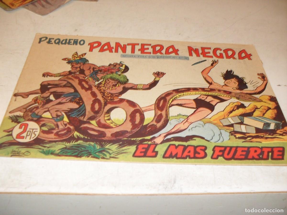 Tebeos: (ORIGINAL),PEQUE&Ntilde;O PANTERA NEGRA N&ordm; 242,EL MAS FUERTE,DE 329,MAGA,1956