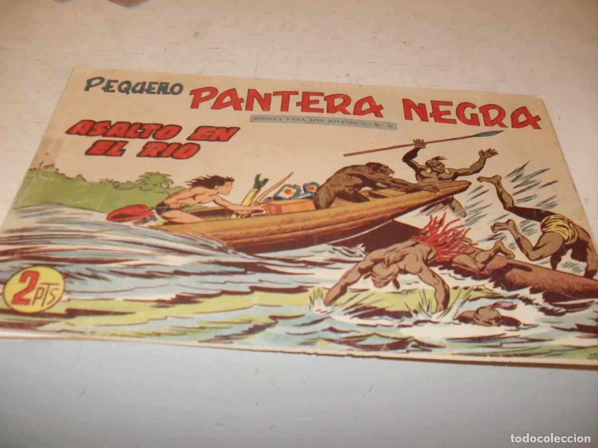 Tebeos: (ORIGINAL),PEQUE&Ntilde;O PANTERA NEGRA N&ordm; 240,ASALTO EN EL RIO,DE 329,MAGA,1956