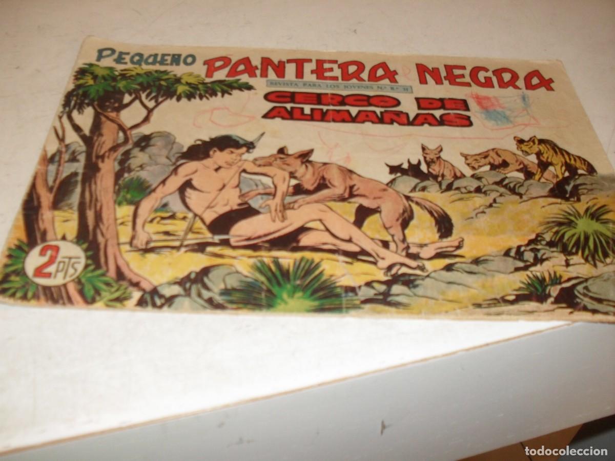 Tebeos: (ORIGINAL),PEQUE&Ntilde;O PANTERA NEGRA N&ordm; 236,CERCO DE ALIMA&Ntilde;AS,DE 329,MAGA,1956
