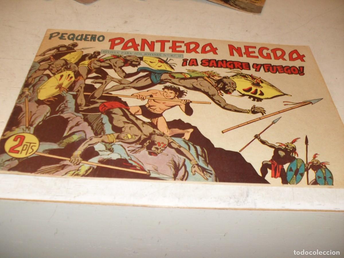 Tebeos: (ORIGINAL),PEQUE&Ntilde;O PANTERA NEGRA N&ordm; 235,A SANGRE Y FUEGO,DE 329,MAGA,1956