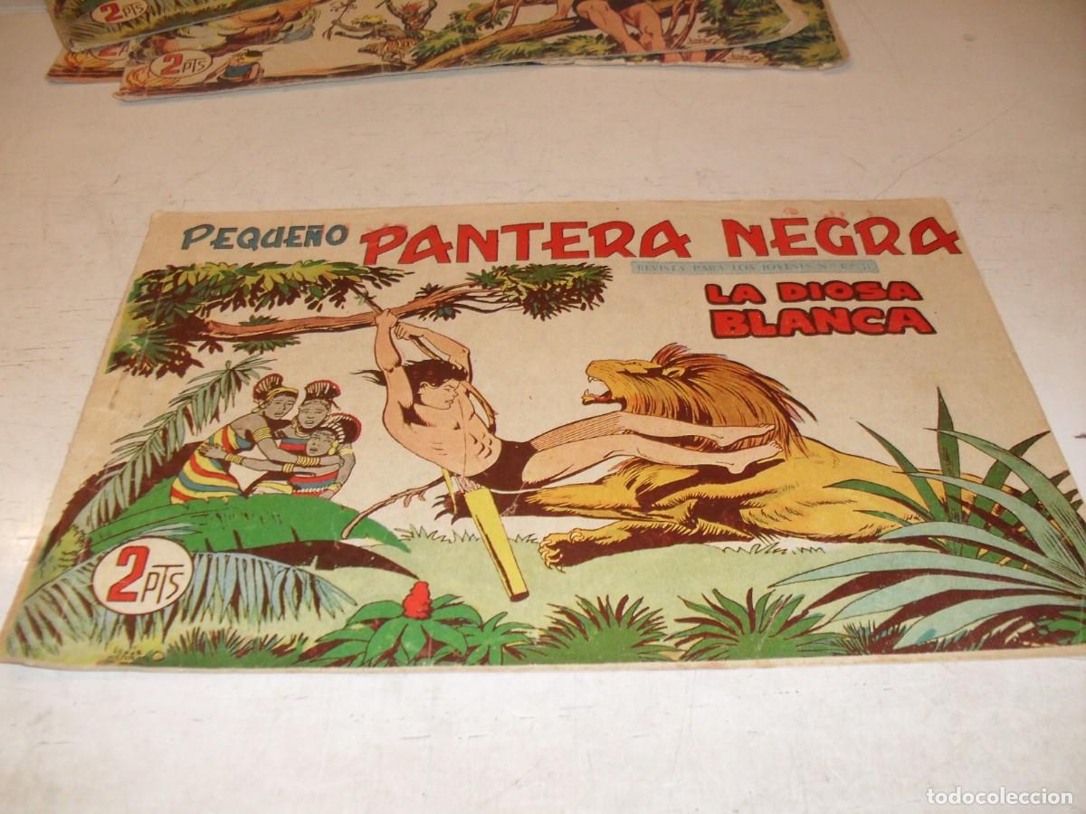 Tebeos: (ORIGINAL),PEQUE&Ntilde;O PANTERA NEGRA N&ordm; 231,LA DIOSA BLANCA,DE 329,MAGA,1956