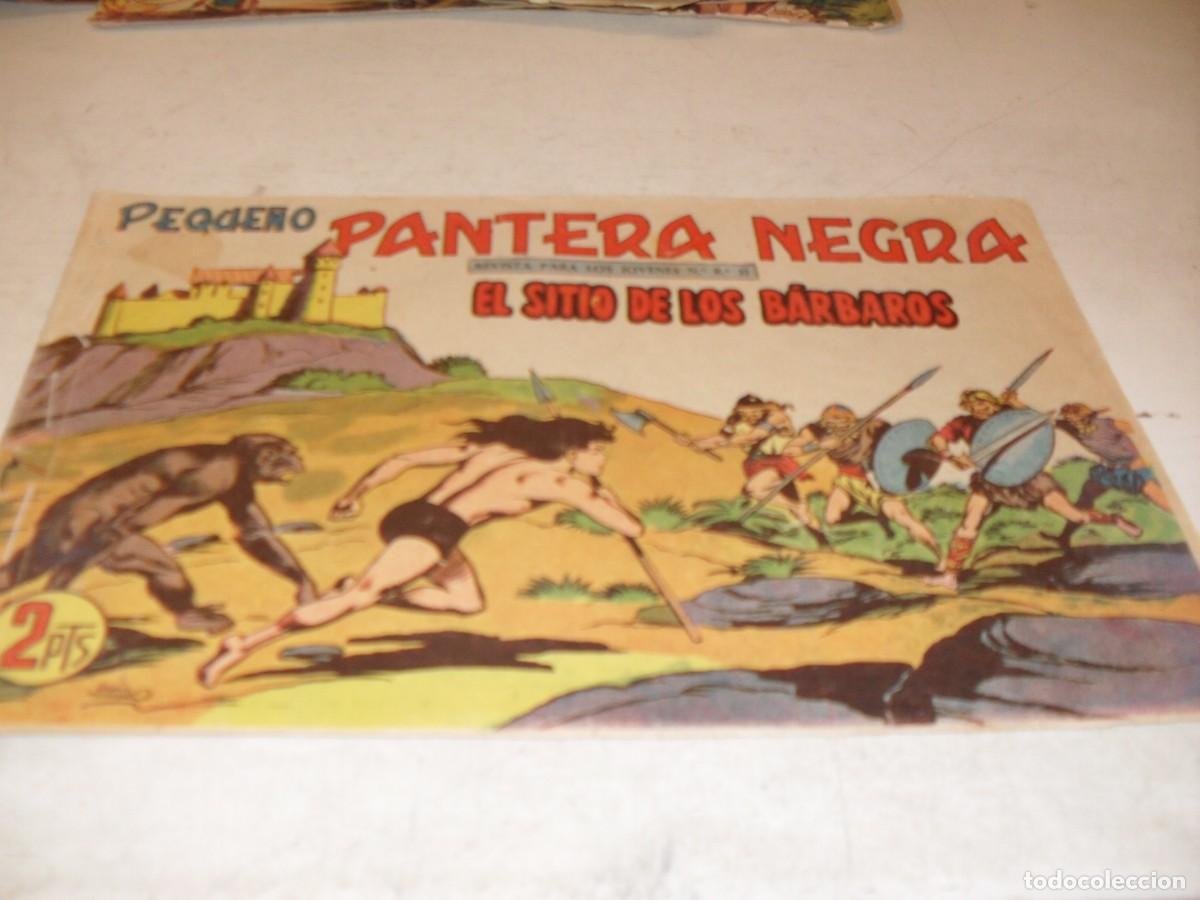 Tebeos: (ORIGINAL),PEQUE&Ntilde;O PANTERA NEGRA N&ordm; 226,EL SITIO DE LOS BARBAROS,DE 329,MAGA,1956