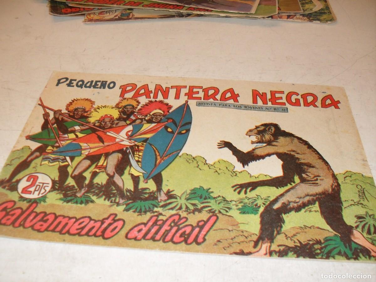 Tebeos: (ORIGINAL),PEQUE&Ntilde;O PANTERA NEGRA N&ordm; 225,SALVAMENTO DIFICIL,DE 329,MAGA,1956
