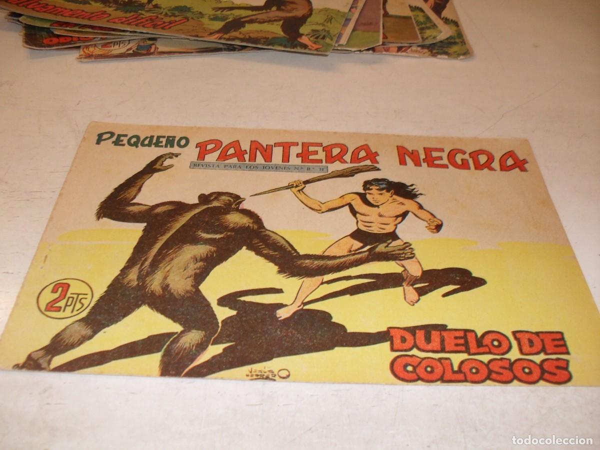 Tebeos: (ORIGINAL),PEQUE&Ntilde;O PANTERA NEGRA N&ordm; 224,DUELO DE COLOSOS,DE 329,MAGA,1956