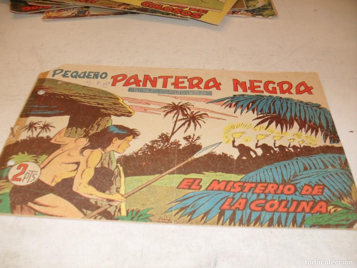 Tebeos: (ORIGINAL),PEQUE&Ntilde;O PANTERA NEGRA N&ordm; 222,EL MISTERIO DE LA COLINA,DE 329,MAGA,1956