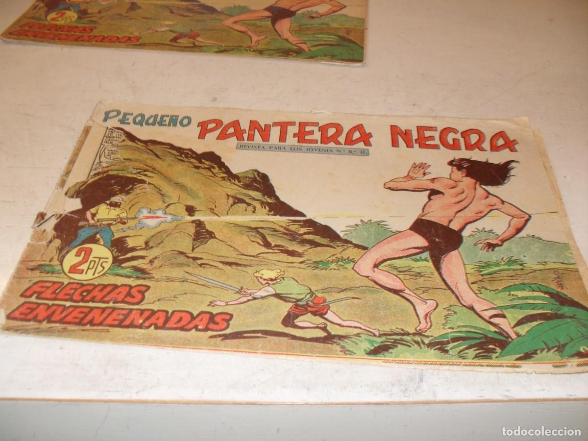 Tebeos: (ORIGINAL),PEQUE&Ntilde;O PANTERA NEGRA N&ordm; 221,FLECHAS ENVENENADAS,DE 329,MAGA,1956