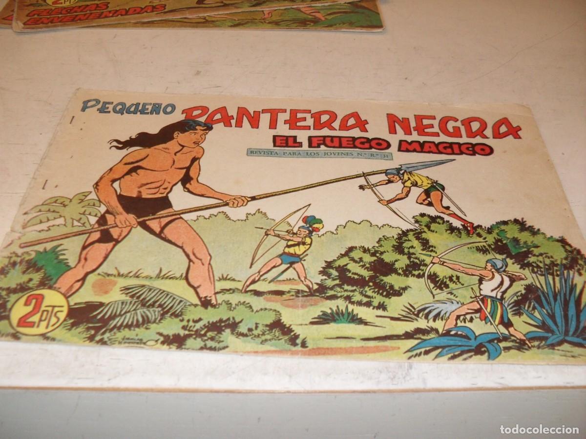 Tebeos: (ORIGINAL),PEQUE&Ntilde;O PANTERA NEGRA N&ordm; 220,EL FUEGO MAGICO,DE 329,MAGA,1956