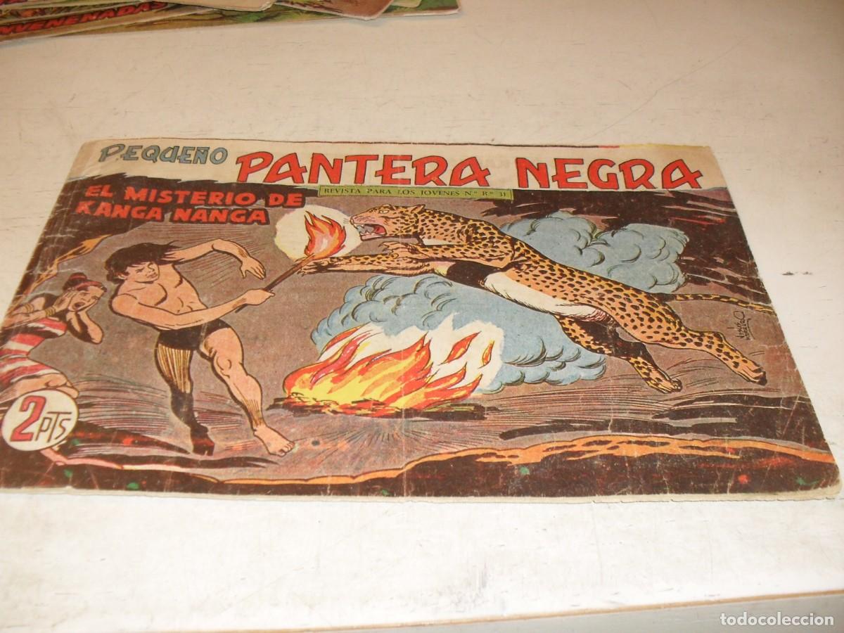 Tebeos: (ORIGINAL),PEQUE&Ntilde;O PANTERA NEGRA N&ordm; 216,EL MISTERIO DE KANGA NANGA,DE 329,MAGA,1956