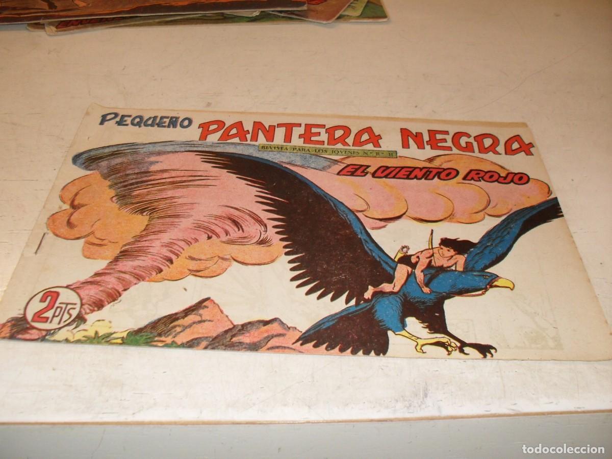 Tebeos: (ORIGINAL),PEQUE&Ntilde;O PANTERA NEGRA N&ordm; 215,EL VIENTO ROJO,DE 329,MAGA,1956