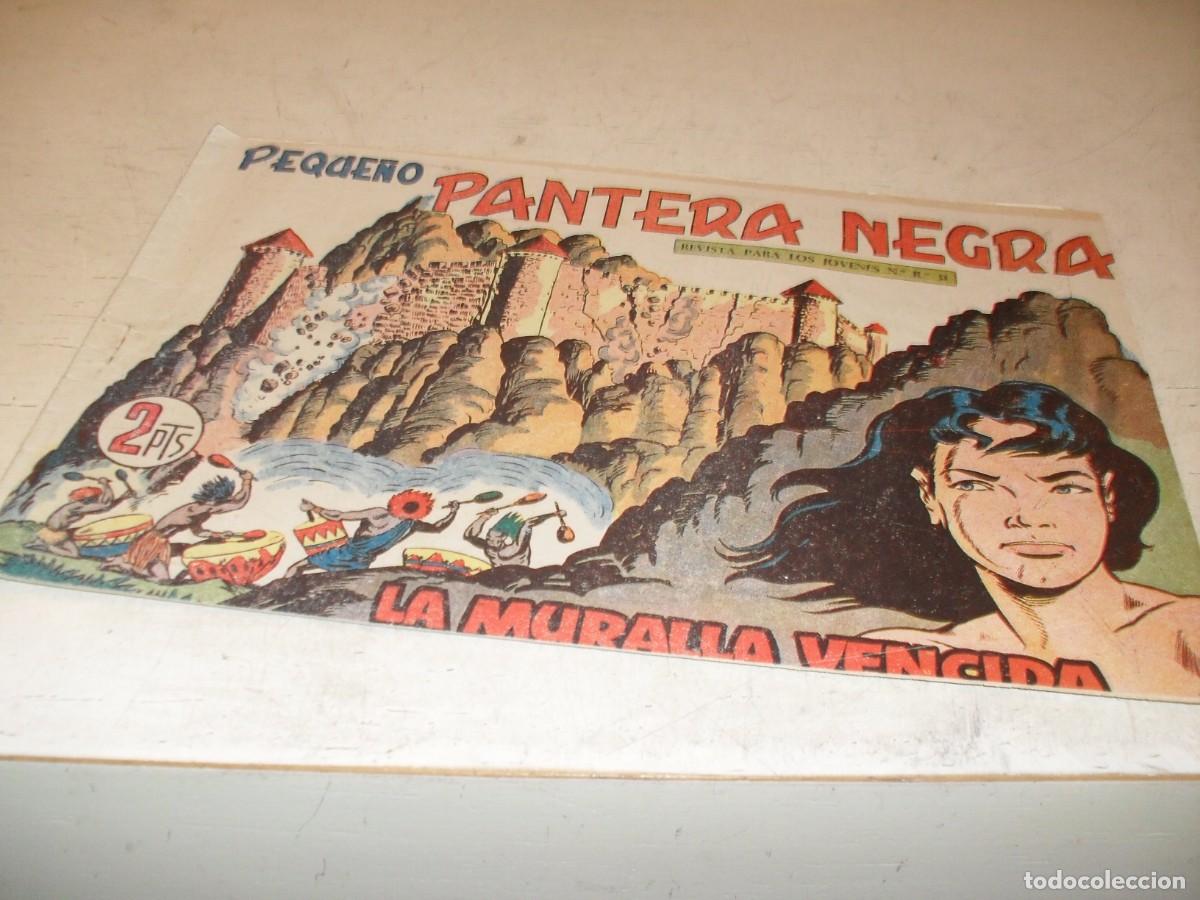 Tebeos: (ORIGINAL),PEQUE&Ntilde;O PANTERA NEGRA N&ordm; 214,LA MURALLA VENCIDA,DE 329,MAGA,1956