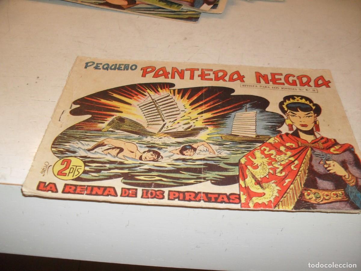 Tebeos: (ORIGINAL),PEQUE&Ntilde;O PANTERA NEGRA N&ordm; 205,LA REINA DE LOS PIRATAS,DE 329,MAGA,1956