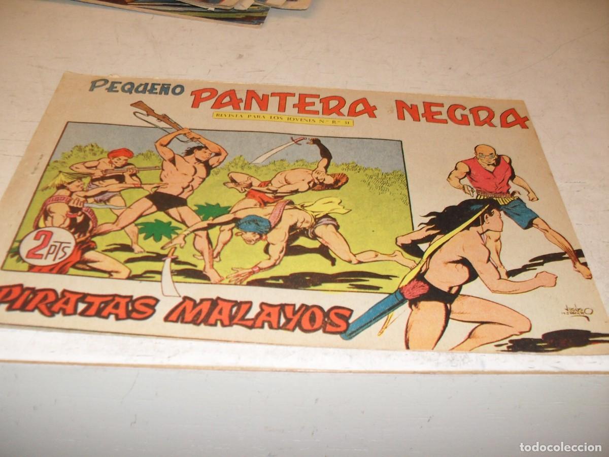 Tebeos: (ORIGINAL),PEQUE&Ntilde;O PANTERA NEGRA N&ordm; 204,PIRATAS MALAYOS,DE 329,MAGA,1956