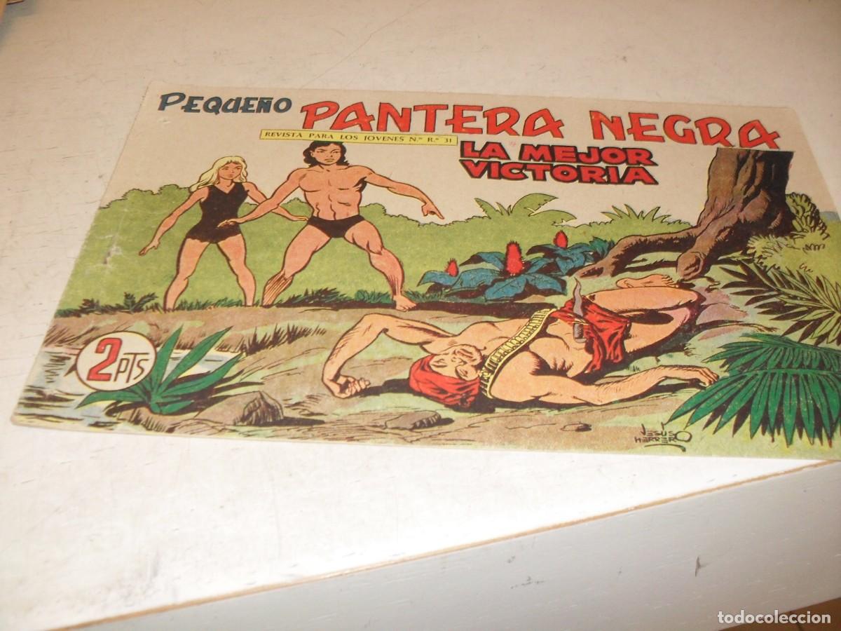 Tebeos: (ORIGINAL),PEQUE&Ntilde;O PANTERA NEGRA N&ordm; 203,LA MEJOR VICTORIA,DE 329,MAGA,1956