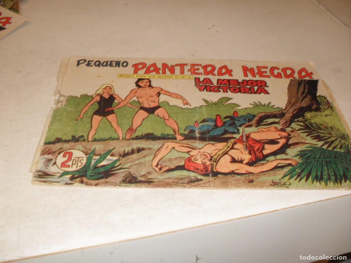 Tebeos: (ORIGINAL),PEQUE&Ntilde;O PANTERA NEGRA N&ordm; 203,LA MEJOR VICTORIA,DE 329,MAGA,1956