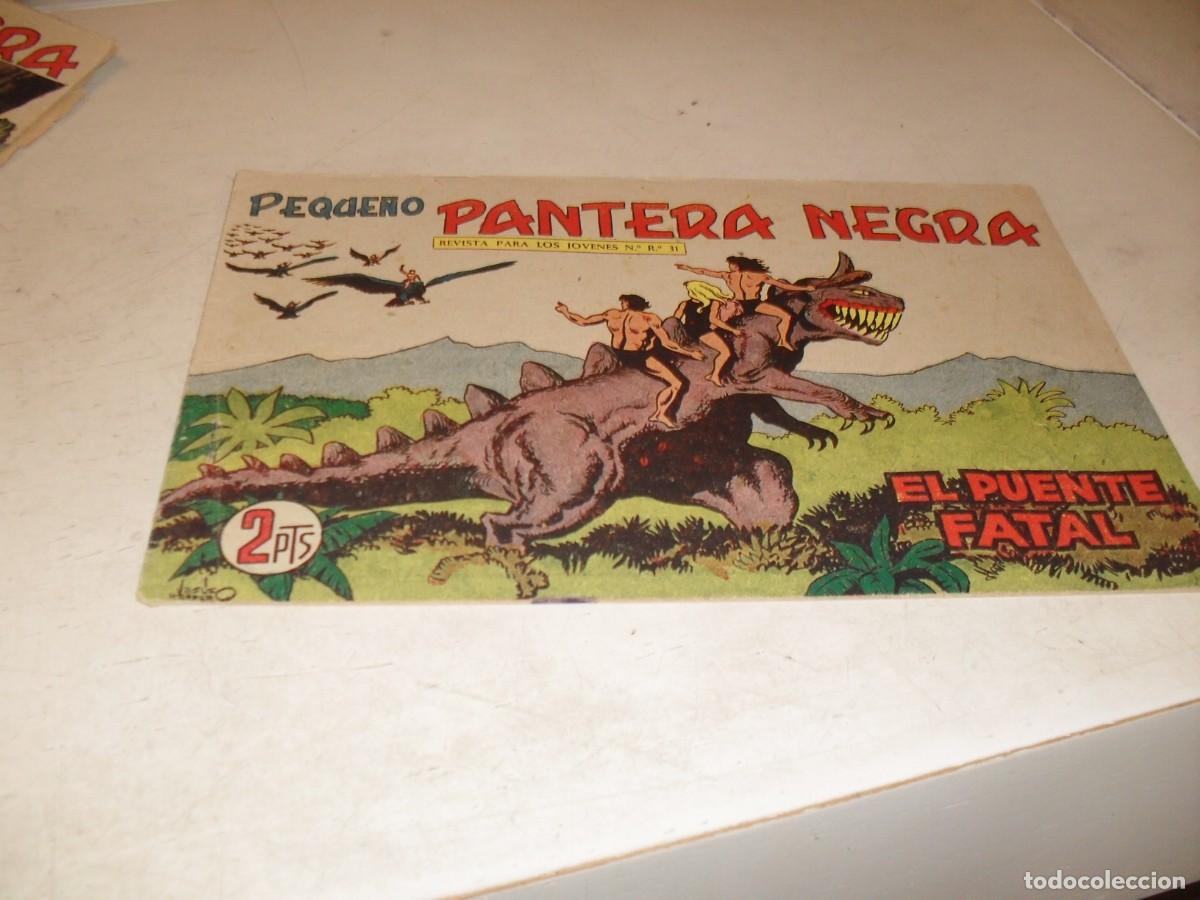 Tebeos: (ORIGINAL),PEQUE&Ntilde;O PANTERA NEGRA N&ordm; 202,EL PUENTE FATAL,DE 329,MAGA,1956