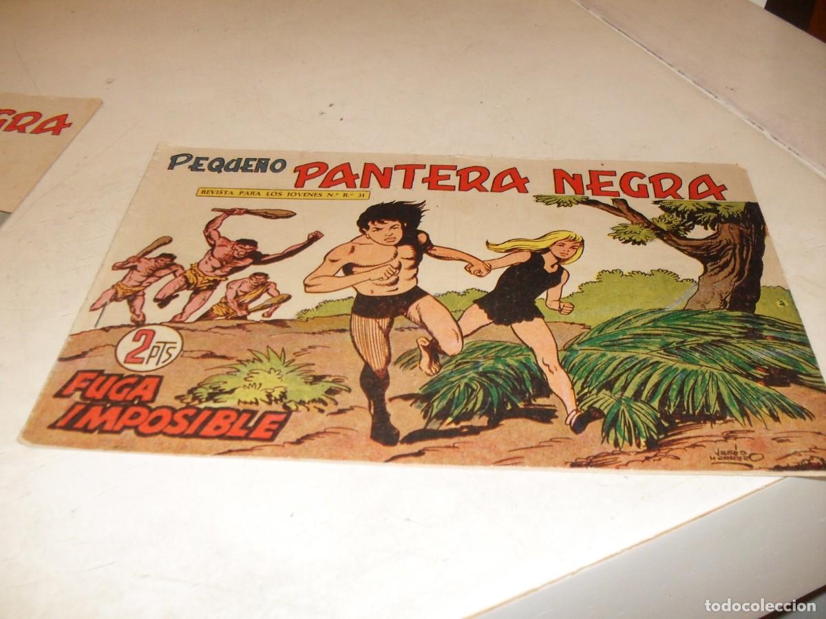 Tebeos: (ORIGINAL),PEQUE&Ntilde;O PANTERA NEGRA N&ordm; 201,FUGA IMPOSIBLE,DE 329,MAGA,1956