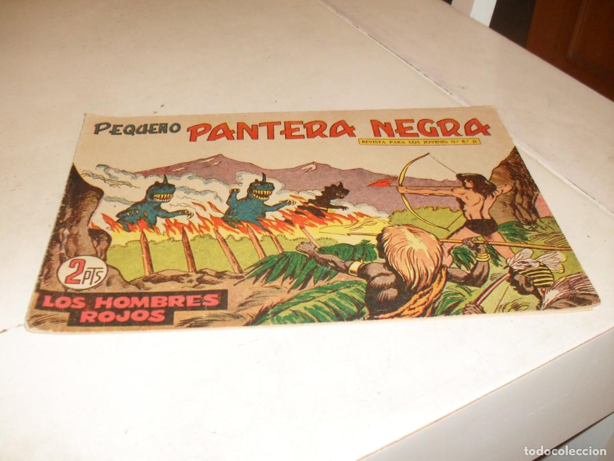 Tebeos: (ORIGINAL),PEQUE&Ntilde;O PANTERA NEGRA N&ordm; 200,LOS HOMBRES ROJOS,DE 329,MAGA,1956