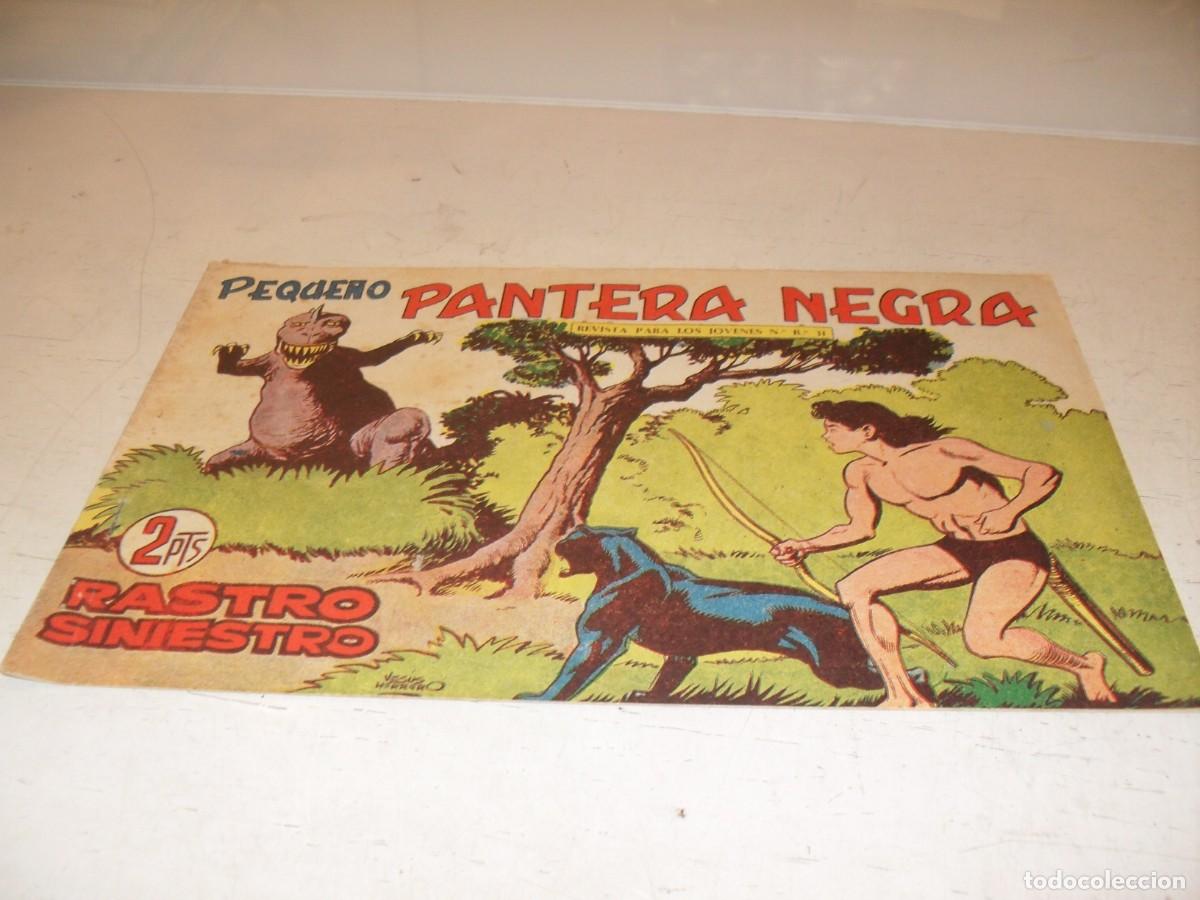 Tebeos: (ORIGINAL),PEQUE&Ntilde;O PANTERA NEGRA N&ordm; 199,RASTRO SINIESTRO,DE 329,MAGA,1956