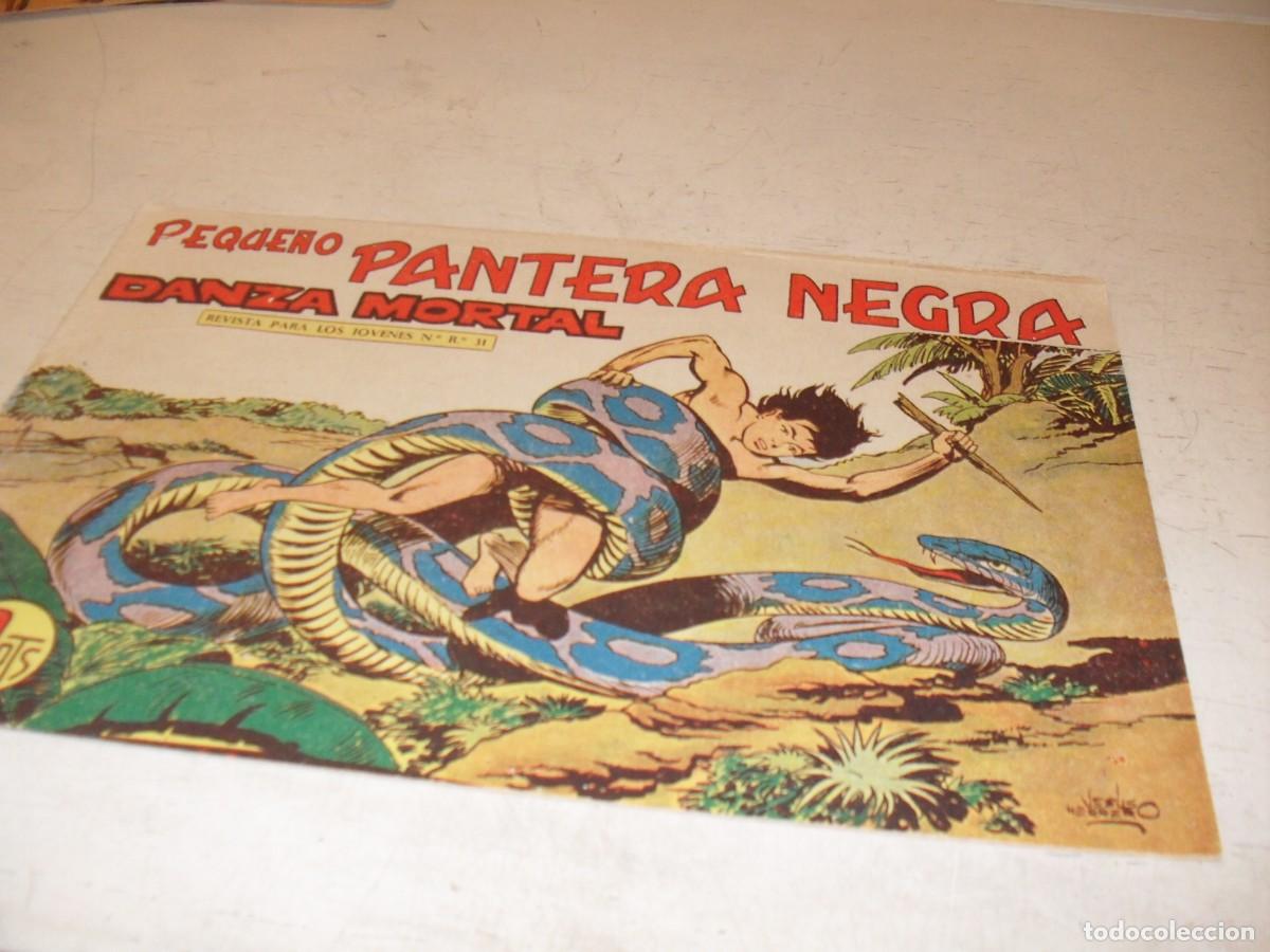 Tebeos: (ORIGINAL),PEQUE&Ntilde;O PANTERA NEGRA N&ordm; 197,DANZA MORTAL,DE 329,MAGA,1956