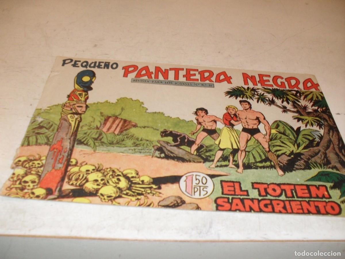 Tebeos: (ORIGINAL),PEQUE&Ntilde;O PANTERA NEGRA N&ordm; 189,EL TOTEM SANGRIENTO,DE 329,MAGA,1956