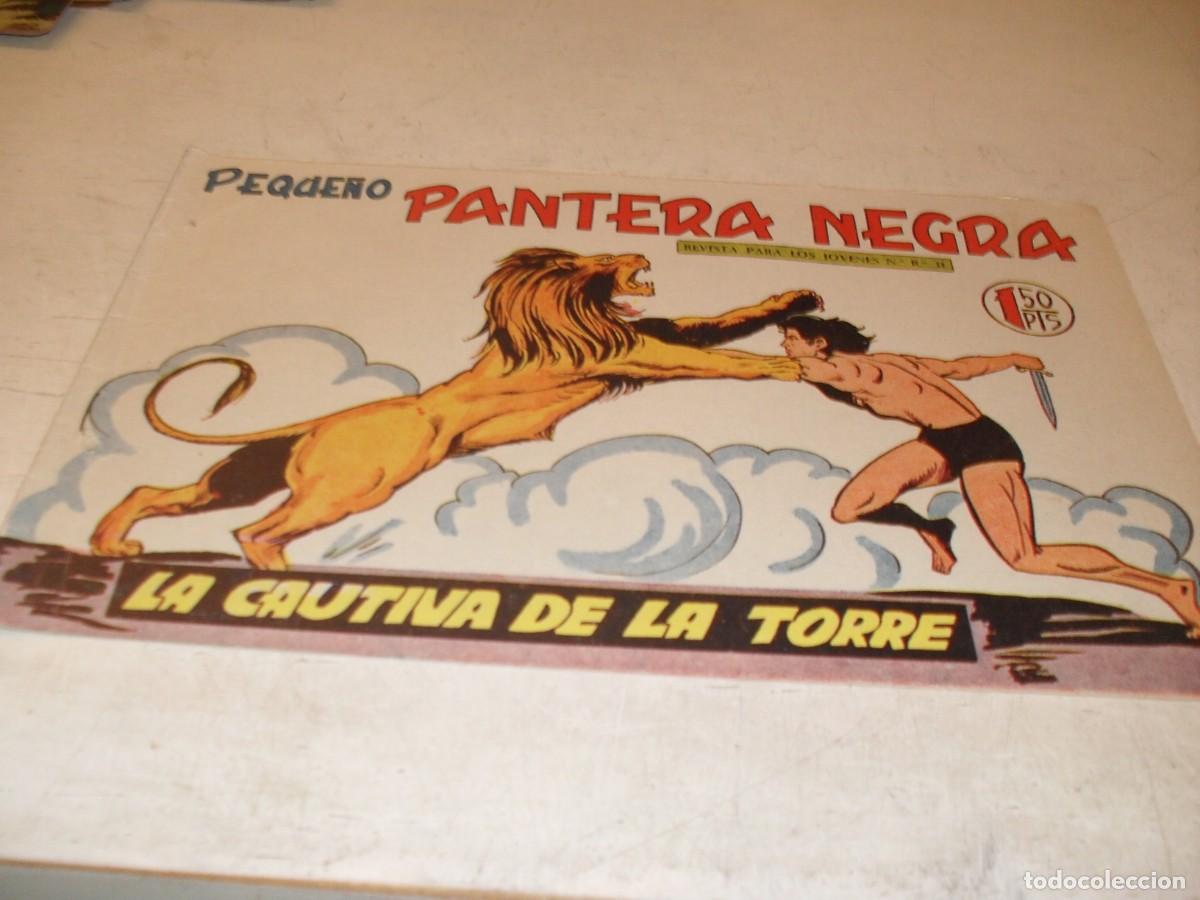 Tebeos: (ORIGINAL),PEQUE&Ntilde;O PANTERA NEGRA N&ordm; 187,LA CAUTIVA DE LA TORRE,DE 329,MAGA,1956