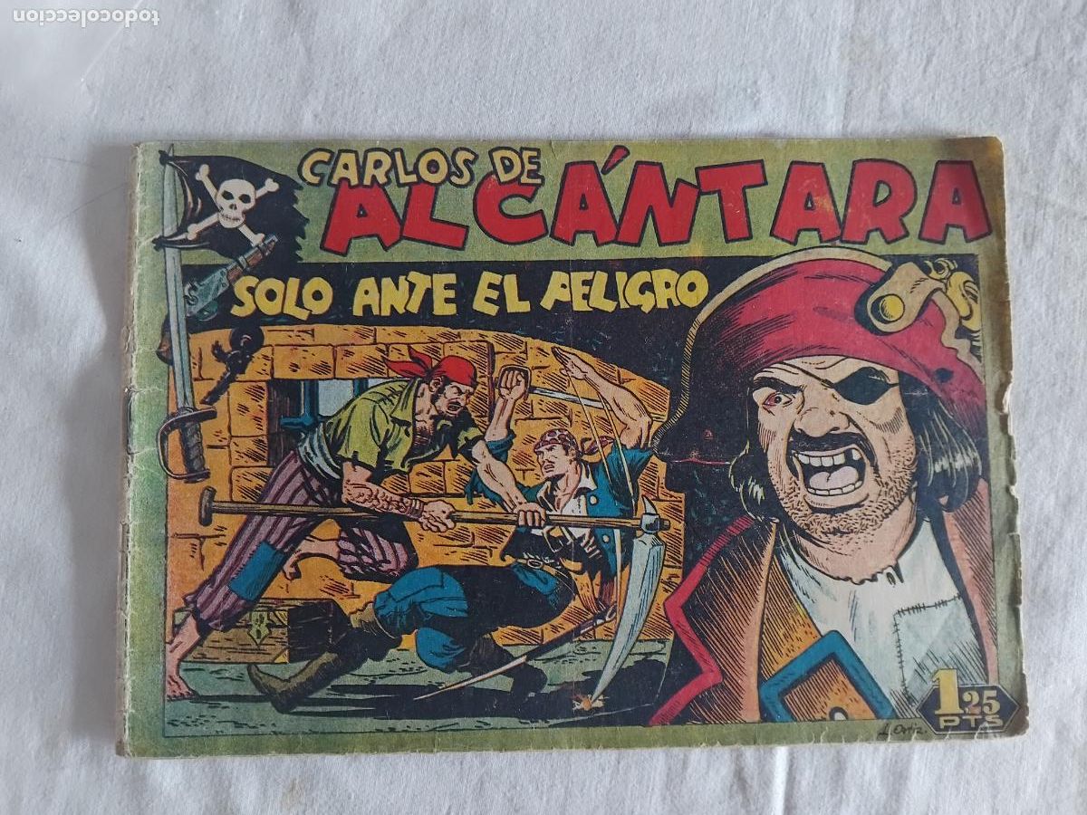 Tebeos: CARLOS DE ALCANTARA N&ordm; 10. EDITORIAL MAGA ORIGINAL.